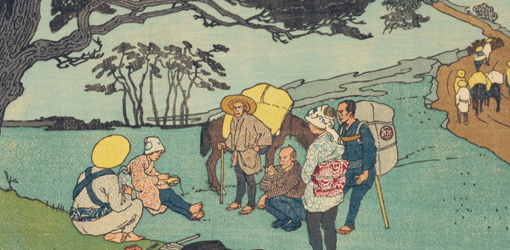 Wie ein Traum! Emil Orlik in Japan