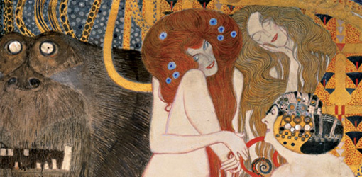 Gustav Klimt. Beethovenfries. Zeichnungen