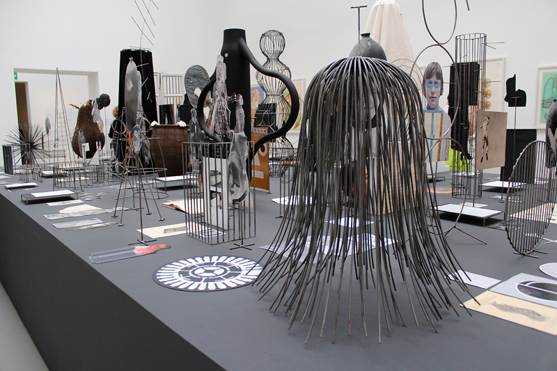 Eva Kot??tkov?? (* 1982), Asylum, 2013, Installationsfoto: Alexandra Matzner.