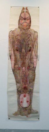 Guo Fengyi (1942-2010) auf der Biennale von Venedig, Installationsfoto: Alexandra Matzner.