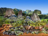 Justine Blau, The Circumference of the Cumanán Cactus, 2010, Durantrans Leuchtbox, 90 x 120 x 8,8 cm, © Justine Blau, Courtesy: Centre national de l’audiovisuel (CNA), Luxemburg