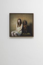 Installationsansicht „Hellen van Meene. Portraits“ in der Galerie OstLicht, 13.4.-9.6.2013, Wien, Fotos: Michael Kollmann / Galerie OstLicht