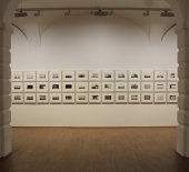 Lewis Baltz, The new Industrial Parks near Irvine, California, 1974, Installationsansicht der Albertina „Lewis Baltz“ 2013, Foto: Alexandra Matzner.