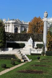 Kaiserin Elisabeth-Denkmal im Wr. Volksgarten, Friedrich Ohmann und Hans Bitterlich, 1907 eingeweiht, Foto: Alexandra Matzner