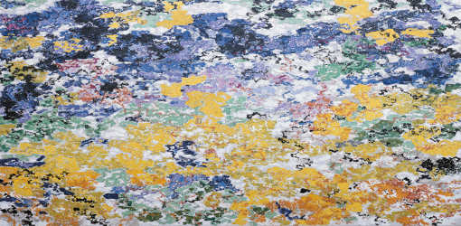 Augusto Giacometti, Fantasia coloristica, Detail, 1913, Öl auf Leinwand, 142 x 142 cm, Kunstmuseum St. Gallen, Ernst-Schürpf-Stiftung © Erbengemeinschaft Nachlass Augusto Giacometti