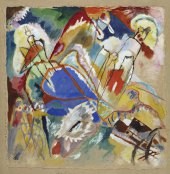 Wassily Kandinsky, Entwurf zu „Improvisation 30 (Kanonen)“, 1913, Städtische Galerie im Lenbachhaus und Kunstbau München © VBK Wien, 2011.