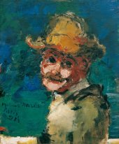 Herbert Boeckl, Selbstbildnis, 1923, Öl auf Leinwand, 61 x 50 cm (Belvedere, Wien) © Herbert Boeckl - Nachlass, Wien