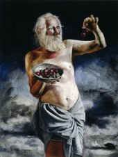 Martin Eder, Voll Frucht und Fülle, 2007, Öl auf Leinwand, 160 x 120 cm, Fotonachweis: courtesy Galerie EIGEN+ART, Leipzig/Berlin © VBK, Wien, 2011.