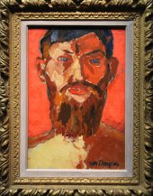 Kees van Dongen, Selbstbildnis als Fauve, um 1909 (Privatsammlung), Foto: Alexandra Matzner.