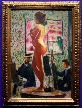 Albert Marquet, Akt, genannt Fauve-Akt, 1899 (Musée des Beaux-Arts, Bordeaux), Foto: Alexandra Matzner.
