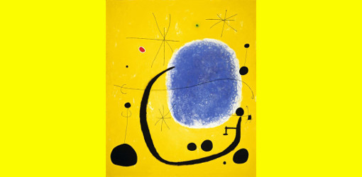 Miró in der Albertina 2014/15.