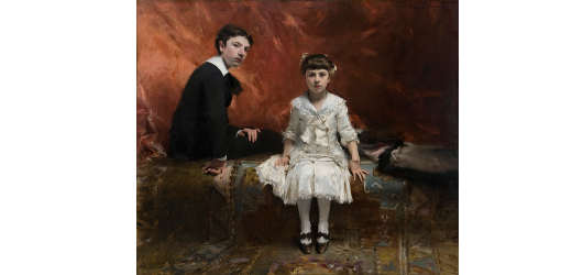 John Singer Sargent, Édouard und Marie-Louise Pailleron, 1881, © Des Moines Art Center, Des Moines, Iowa.