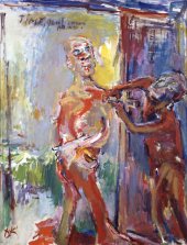 Oskar Kokoschka, Time, Gentlemen please, 1970/1972, Öl auf Leinwand (Tate, London) © Fondation Oskar Kokoschka/VBK, Wien 2008.