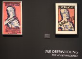 Oskar Kokoschka, Plakate 1910 und 1912, Ausstellungsansicht 