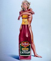 Mel Ramos, Della Monty, 1971, Öl auf Leinwand, Privatsammlung © VBK Wien, 2011.