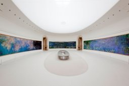 Musée de l'Orangerie, Salle des Nymphéas (Claude Monet) © photo Sophie Boegly, Paris 2010.