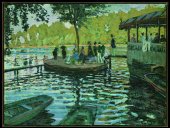 Claude Monet, La Grenouillère, 1869, huile sur toile, 74,6 x 99,7 cm, The Metropolitan Museum of Art, New York © Metropolitan Museum of Art, dist.service presse Rmn / image of the MMA.