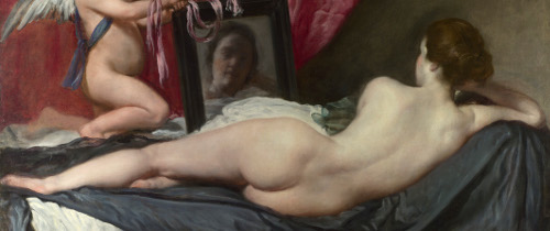 Diego Velázquez, Venus mit dem Spiegel (Rokeby Venus), Detail, 1648–1651, Öl auf Leinwand, 122,5 x 177 cm © London, The National Gallery