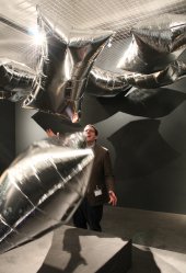 Manuel Kreiner mit Andy Warhol 