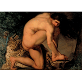 Nicolai Abildgaard (1743 - 1809), The Wounded Philoctetes, 1775, Oil on canvas, 123 x 175.5 cm © SMK Foto