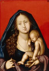 Hans Baldung Grien, Muttergottes mit dem schlafenden Kind, 1520, Foto: Michael Jensch (c) Augustinermuseum - Städtische Museen Freiburg.