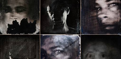 Sally Mann (born 1951), Untitled (Self-Portraits), Detail, 2006–2012, nine ambrotypes, each ambrotype, 38.1 x 34.29 cm, National Gallery of Art, Washington, Alfred H. Moses and Fern M. Schad Fund © Sally Mann/Courtesy Gagosian Gallery, New York & Edwynn Houk Gallery, New York.