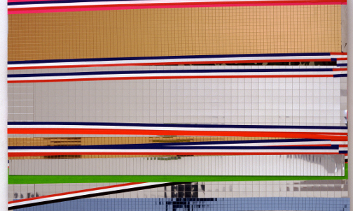 Isa Genzken, Soziale Fassade, Detail, 2002, Courtesy Galerie Buchholz, Berlin/K?�ln.