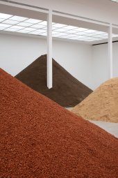 Lara Almarcegui, Installationsansicht: Bauschutt Hauptraum Secession, 2010, Secession 2010, Foto: Wolfgang Thaler.